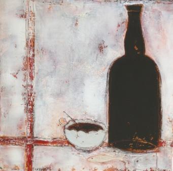 Bottle, Fish and Pot