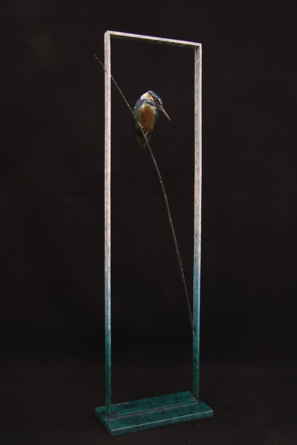 ADAM BINDER - kingfisher in frame (edition of 12) 