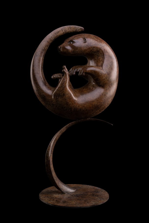 ADAM BINDER - circling otter (edition of 12)