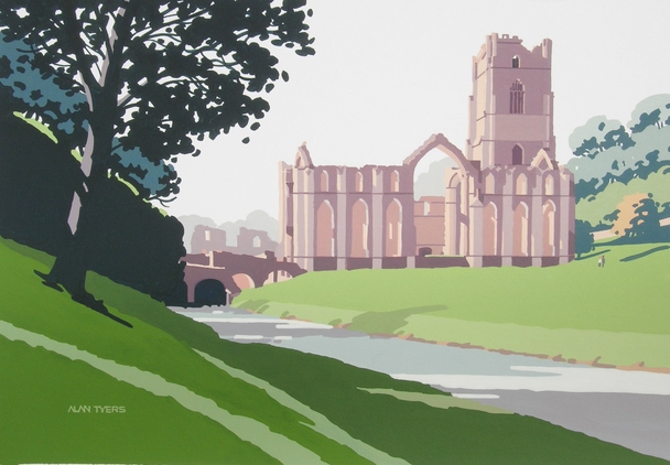 ALAN TYERS - fountains abbey, yorkshire