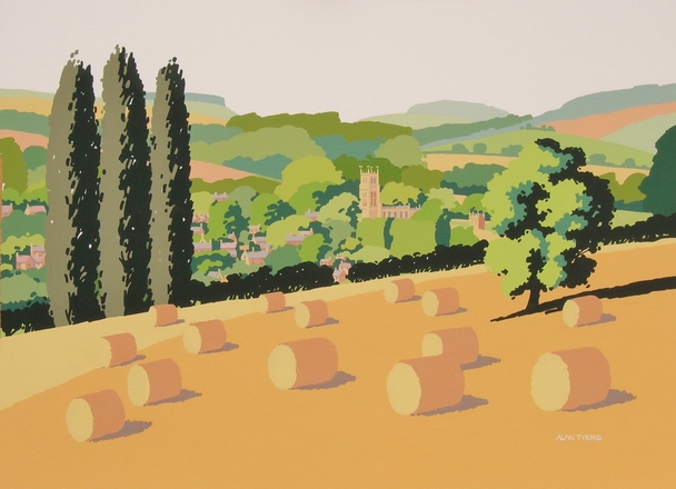 ALAN TYERS - hayrolls, chipping campden