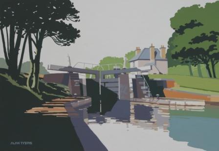 ALAN TYERS - hatton bottom lock, grand union canal