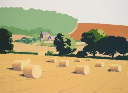 ALAN TYERS - hayrolls, highdown farm