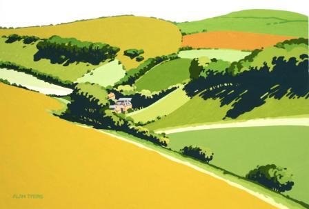 ALAN TYERS - the south downs