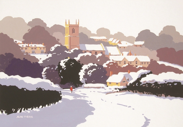 Blockley Village under Snow