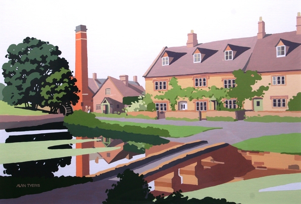 ALAN TYERS - old mill, lower slaughter