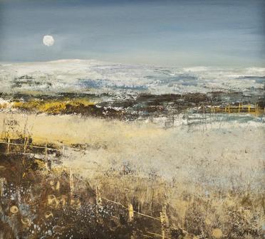 AMANDA HOSKIN - winter moon, bodmin moor