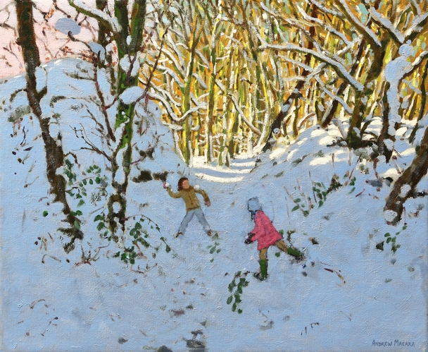 Fun in the Snow, Black Rocks, Derbyshire