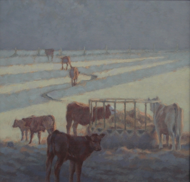 ANN HEAT RBA - sun on the frost