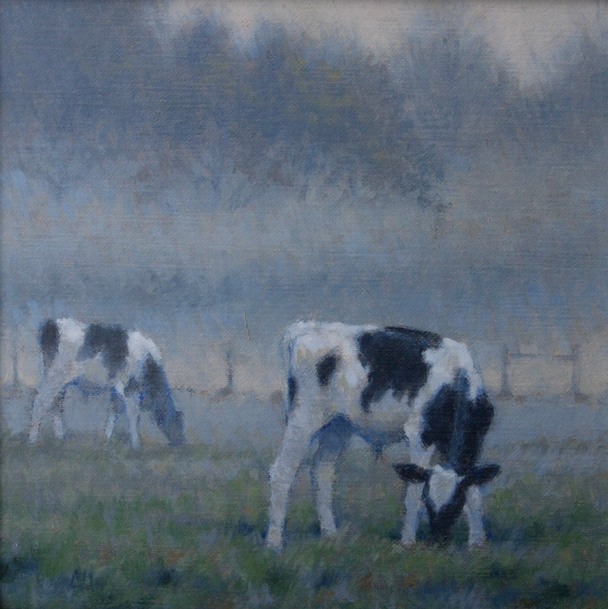 ANN HEAT RBA - youngsters out on a misty morning