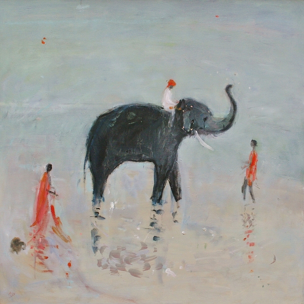 Elephant in the Pool