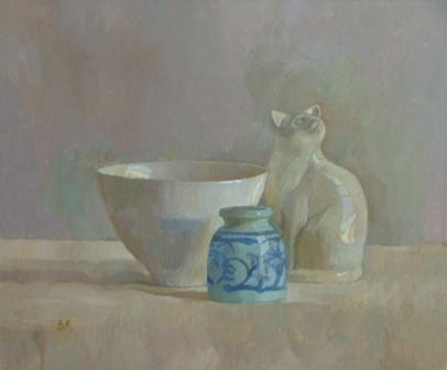 Still Life with Cat
