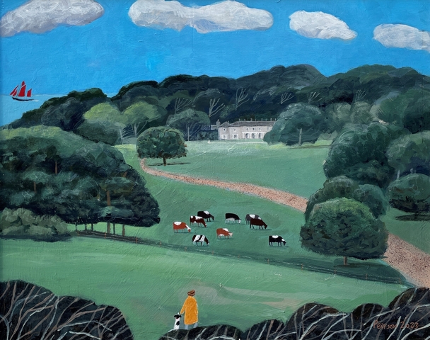 Cows Grazing, Sheringham Hall
