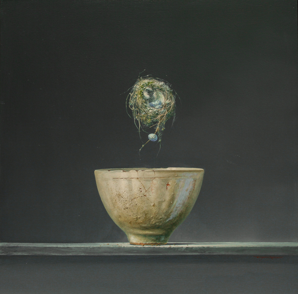 BRYAN HANLON - the beauty of simple things, goldfinch and jelly mould