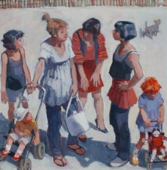CATRIONA CAMPBELL - women in the street