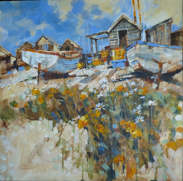 Daisies among Pebbles 