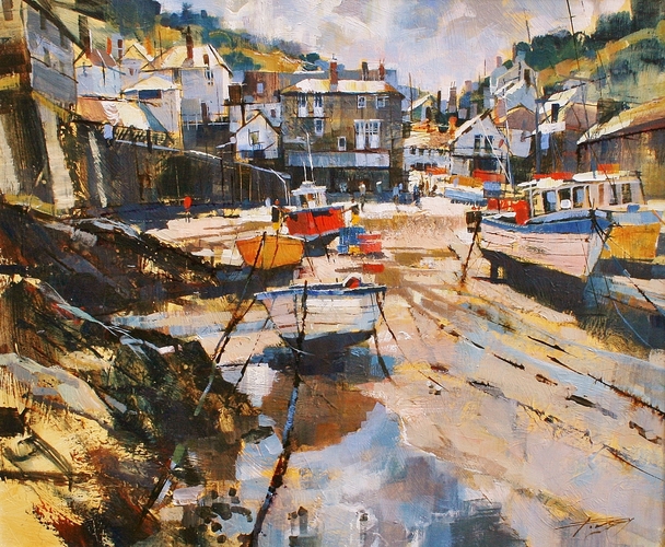 Port Isaac, July Morning