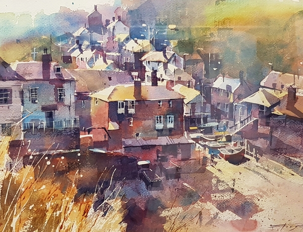Chris Forsey - Hazy Morning, Port Isaac