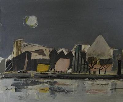 Connie Simmers - Warehouses on the Clyde 