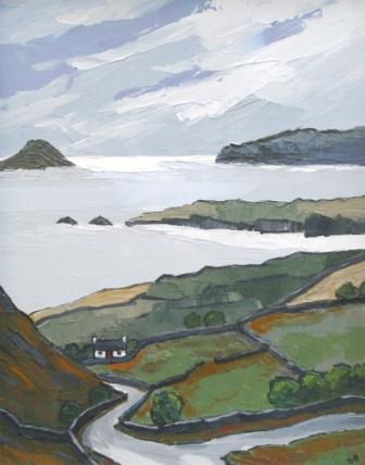 DAVID BARNES - view from rhiw