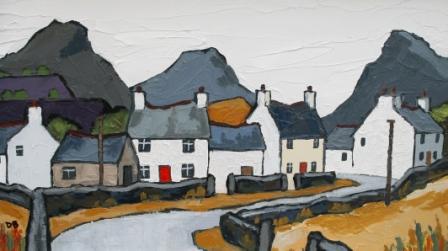 DAVID BARNES - welsh village