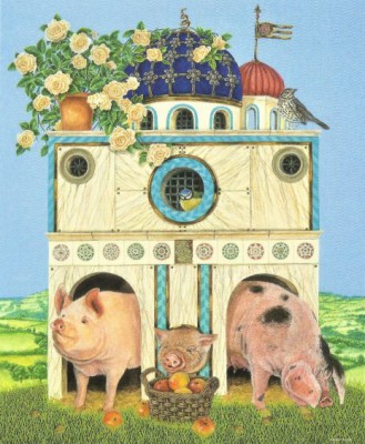 DAVID POLE - palatial pig pen 