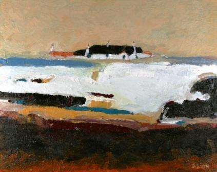 DAVID SMITH - running sea isle of coll