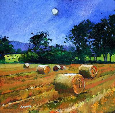 DAVY BROWN - harvest landscape