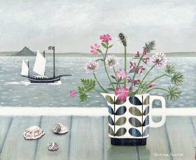 Wild Flowers and Shells