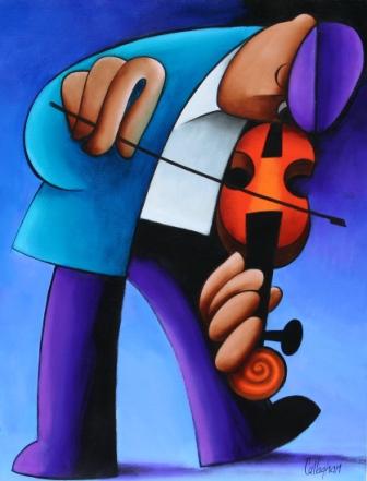 GEORGE CALLAGHAN - violin man