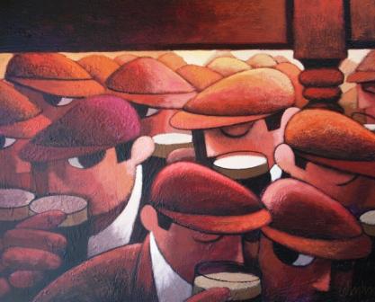 GEORGE CALLAGHAN - stout irish men