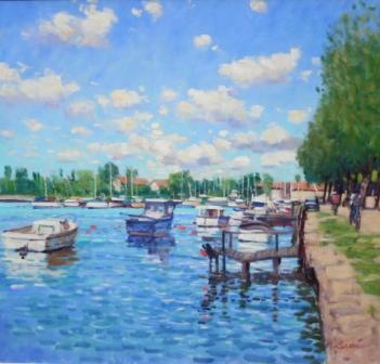 Moorings on the Herault