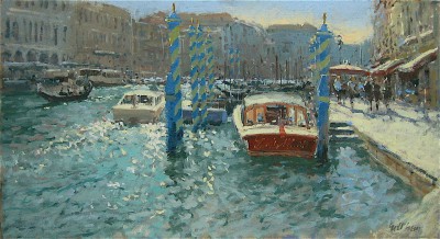 Gerald Green - Grande Canal from the Riva del Vin Venice