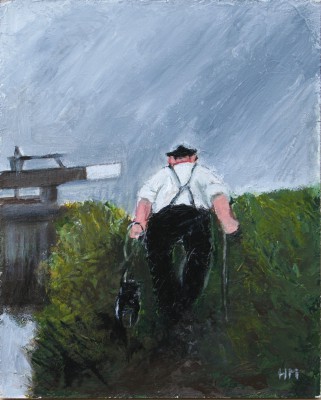 British Artist HEATHER MOSELEY - Over the Lock