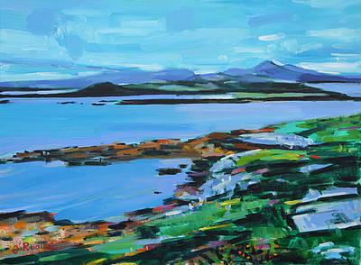 View of 12 Pins, Connemara