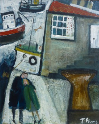 James Newton Adams - I Met my Love by the Harbour Wall