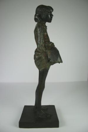 James Butler - Girl Holding Skirt