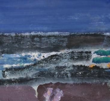 British Artist James Robertson - Seascape