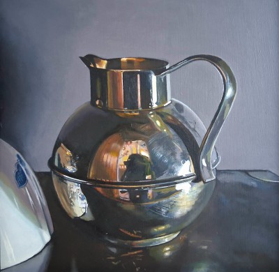 Scottish Artist JANE CRUICKSHANK - Silver Milk Jug