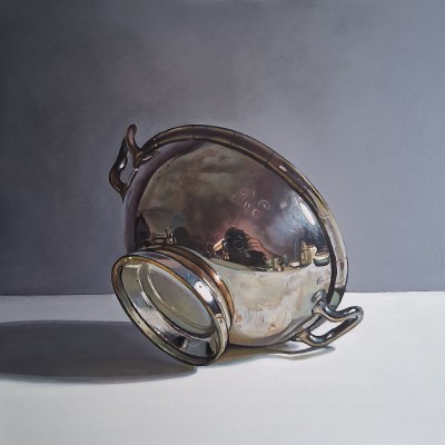 Scottish Artist JANE CRUICKSHANK - Silver Bowl