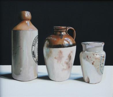 JANE CRUICKSHANK - stoneware bottles