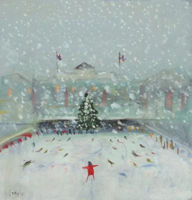 JANET LEDGER - skaters, somerset house