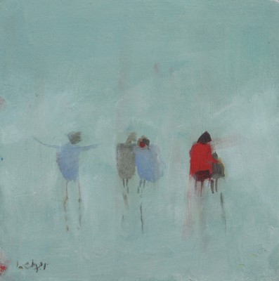 JANET LEDGER - wet day, ryde