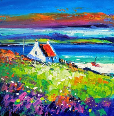 JEAN FEENEY - spring sunset, islay