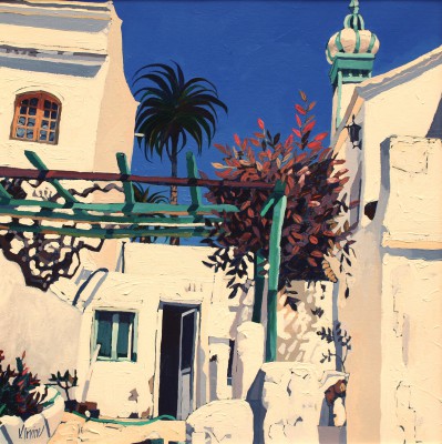 JENNIFER IRVINE - palm tree and tower