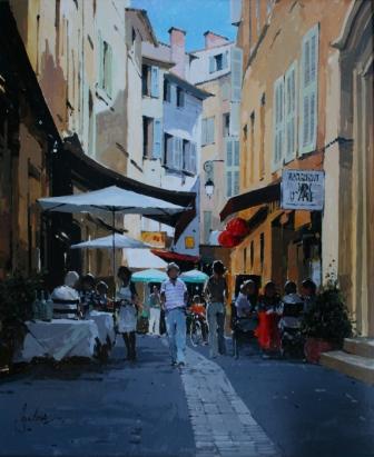 JEREMY BARLOW - back street, aix