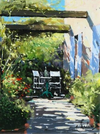 JEREMY BARLOW - terrace gassin