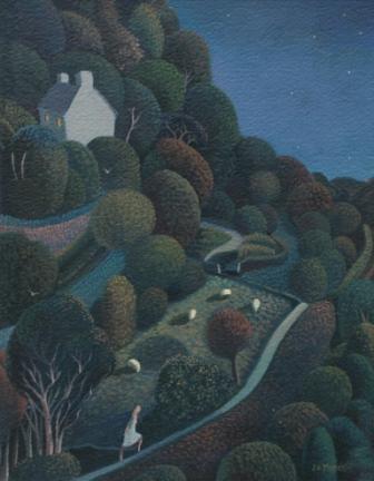 JO MARCH - night walk, ivy cottage 