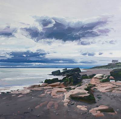 JOHN BELL - rocks on dysart shore