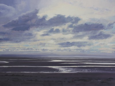 Evening sun breaking, Barassie Beach